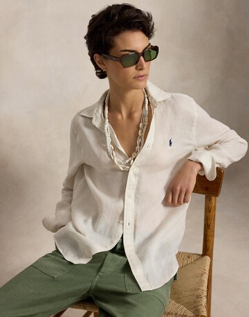 Chemisier 'CLASSIC' Polo Ralph Lauren en beige