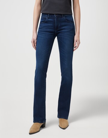 Jean 'BOOTCUT' WRANGLER en bleu : devant