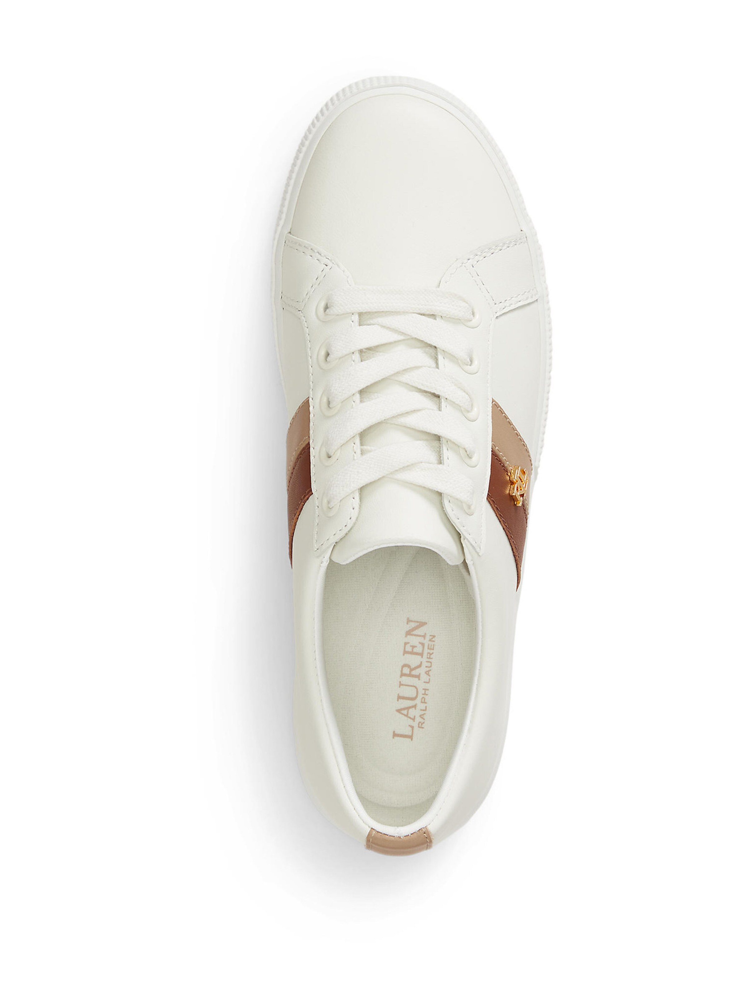 Lauren Ralph Lauren Nízke tenisky 'JANSON II' - Biela