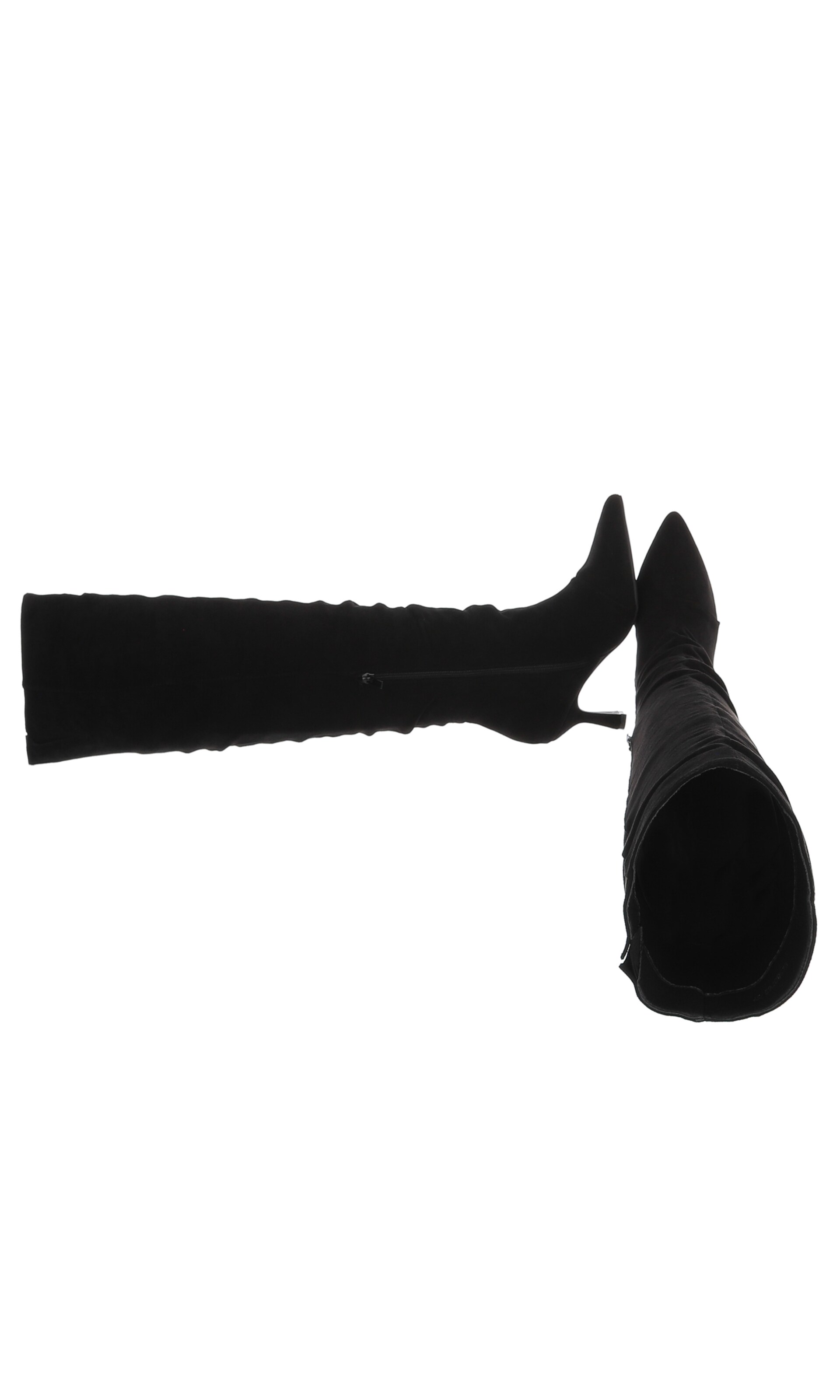 Ital-Design Overknees in Schwarz