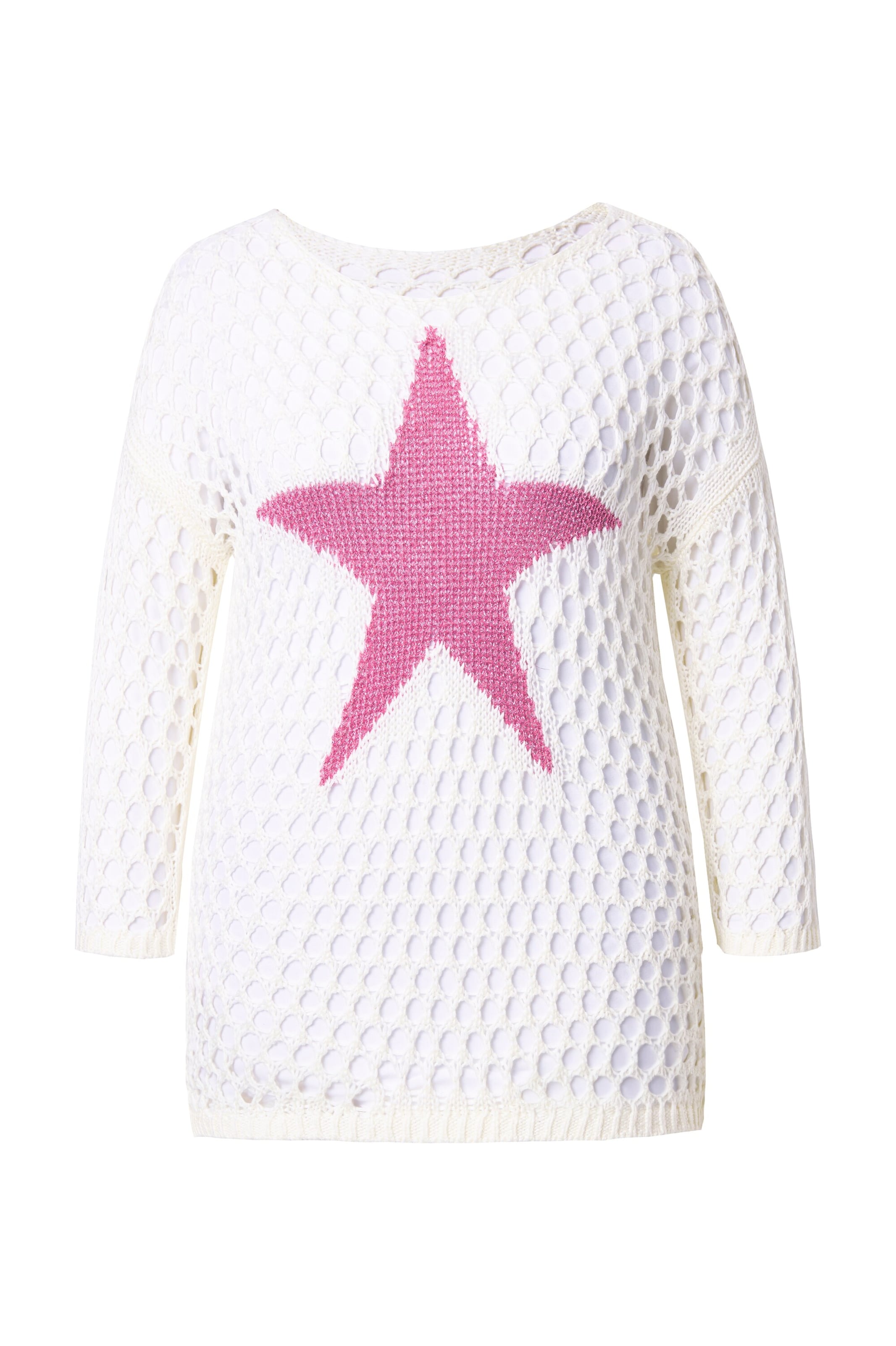 Angel of Style Sweater in White: front