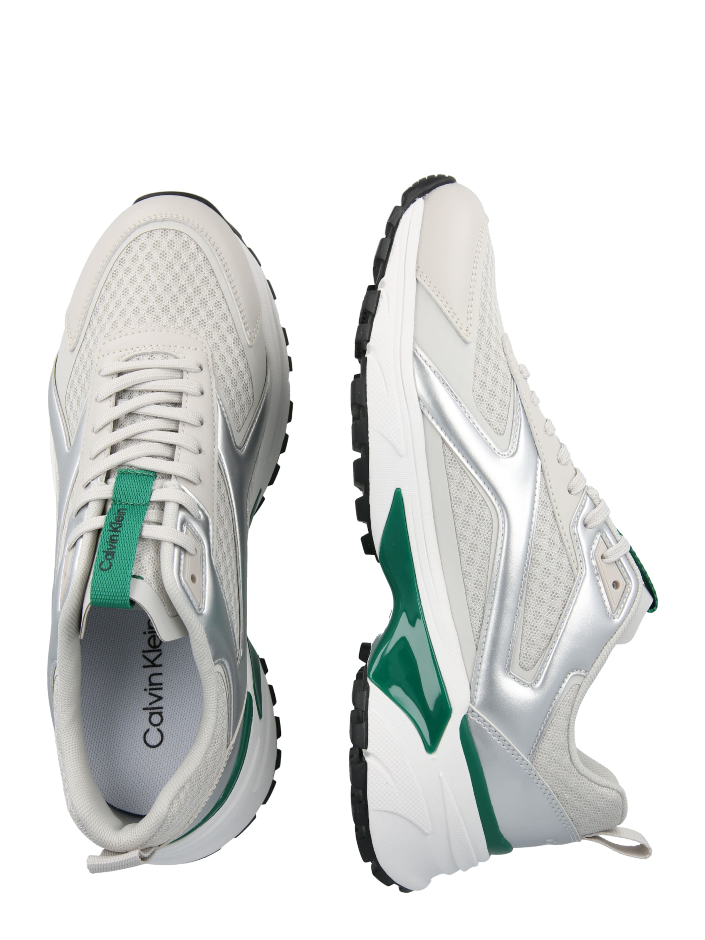 Sneaker bassa 'HIKE RUNNER' di Calvin Klein in bianco