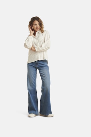 Smashed Lemon Bluse in Weiß