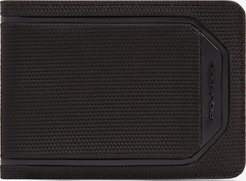 Piquadro Wallet in Black: front