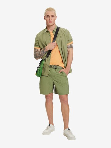 ESPRIT Slim fit Overhemd in Groen