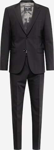 STRELLSON Slim fit Suit 'Aidan' in Black: front