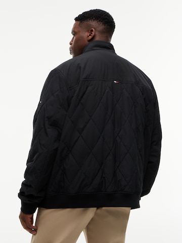 Giacca di mezza stagione di Tommy Hilfiger Big & Tall in nero