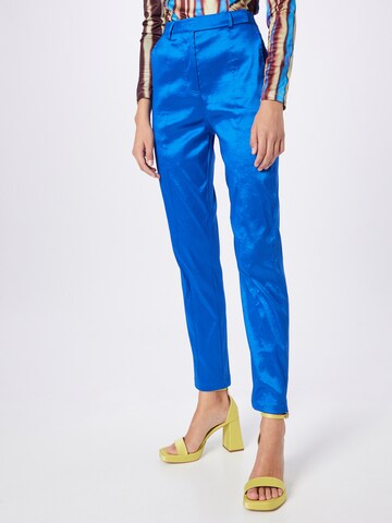 Regular Pantalon 'Heather' Hosbjerg en bleu : devant