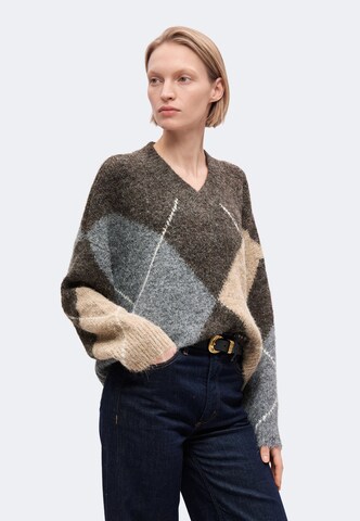 Pull-over 'Floralin' Herrlicher en marron