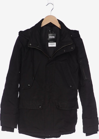 Bershka Jacket & Coat in S in Black: front