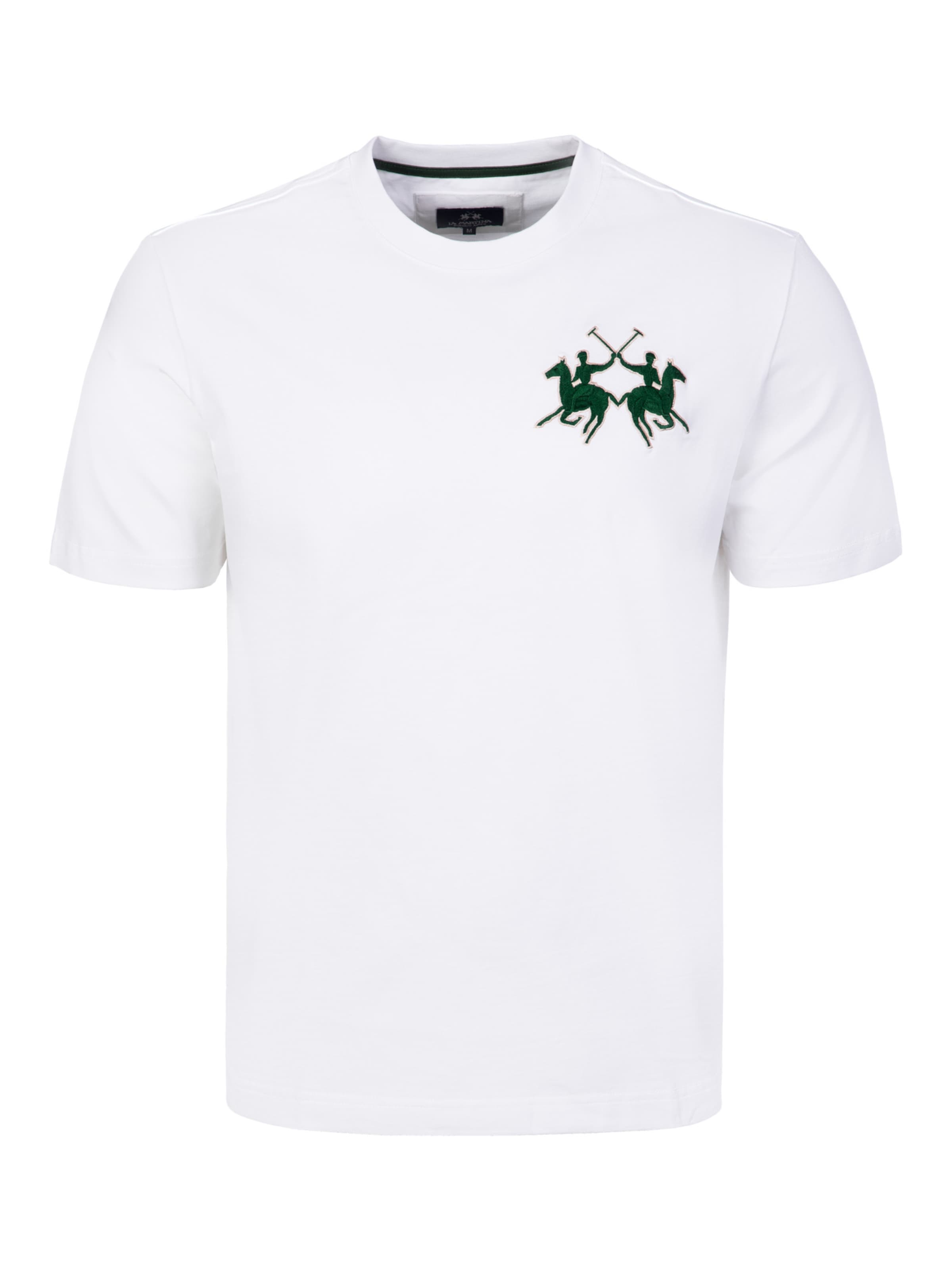 La Martina - Camisa em branco: frente