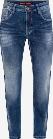 CIPO & BAXX Regular Jeans in Blauw: voorkant