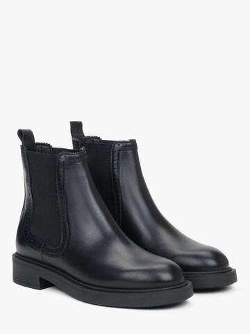 Estro Chelsea Boots '09-3814' in Black
