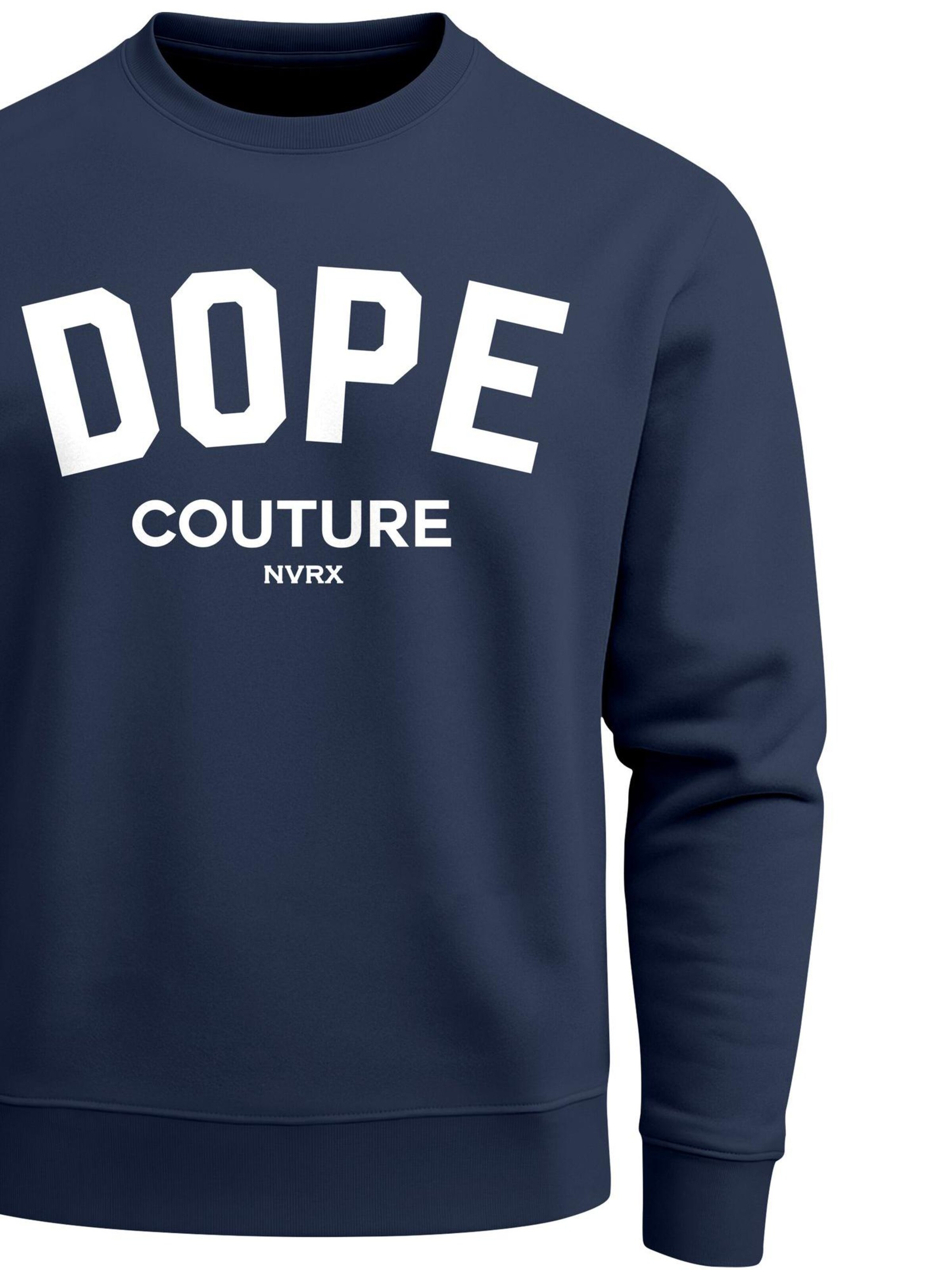 Neverless Sweatshirt 'Dope Couture'‌‌ in Blau