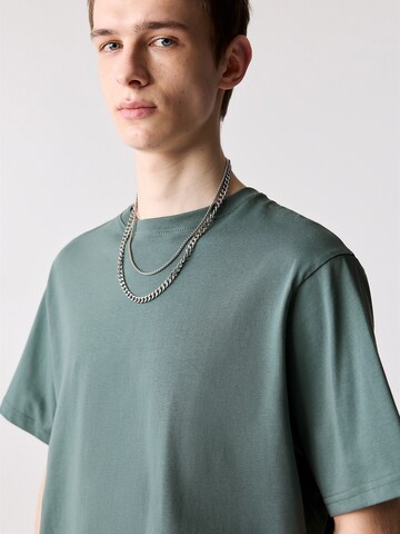 T-Shirt Pull&Bear en vert