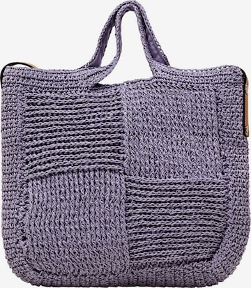 Sac de plage ESPRIT en violet : devant