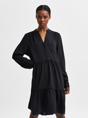 SELECTED FEMME Jurk in Zwart: voorkant