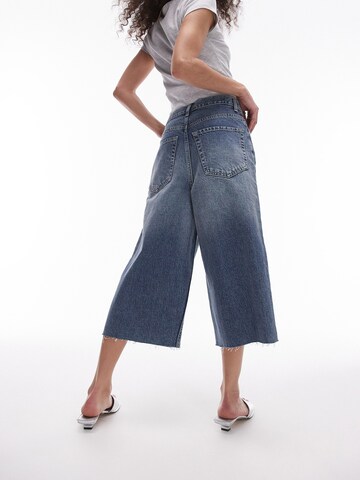 TOPSHOP Loosefit Jeans in Blau