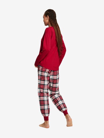 Pyjama ESPRIT en rouge