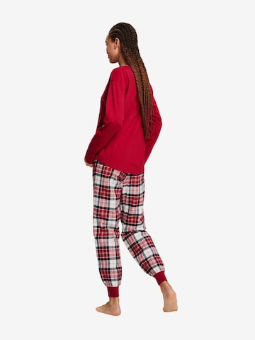 ESPRIT Pyjama in Rot