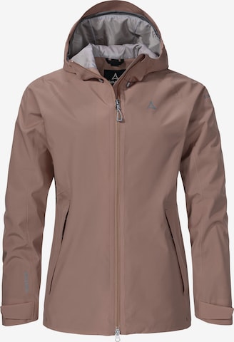 Schöffel Outdoorjas ' 2L Jacket Ankelspitz L ' in Lila: voorkant