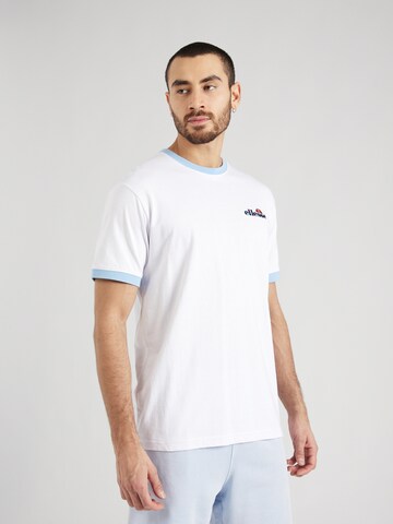 ELLESSE T-shirt 'Meduno' i vit: framsida