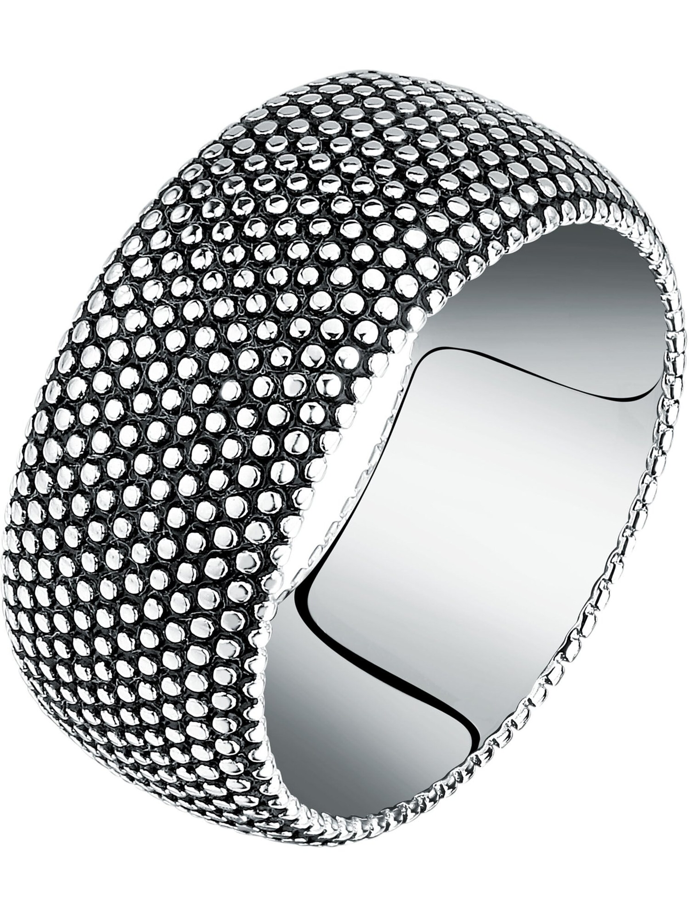 CHRIST Ring in Silber: Vorderseite