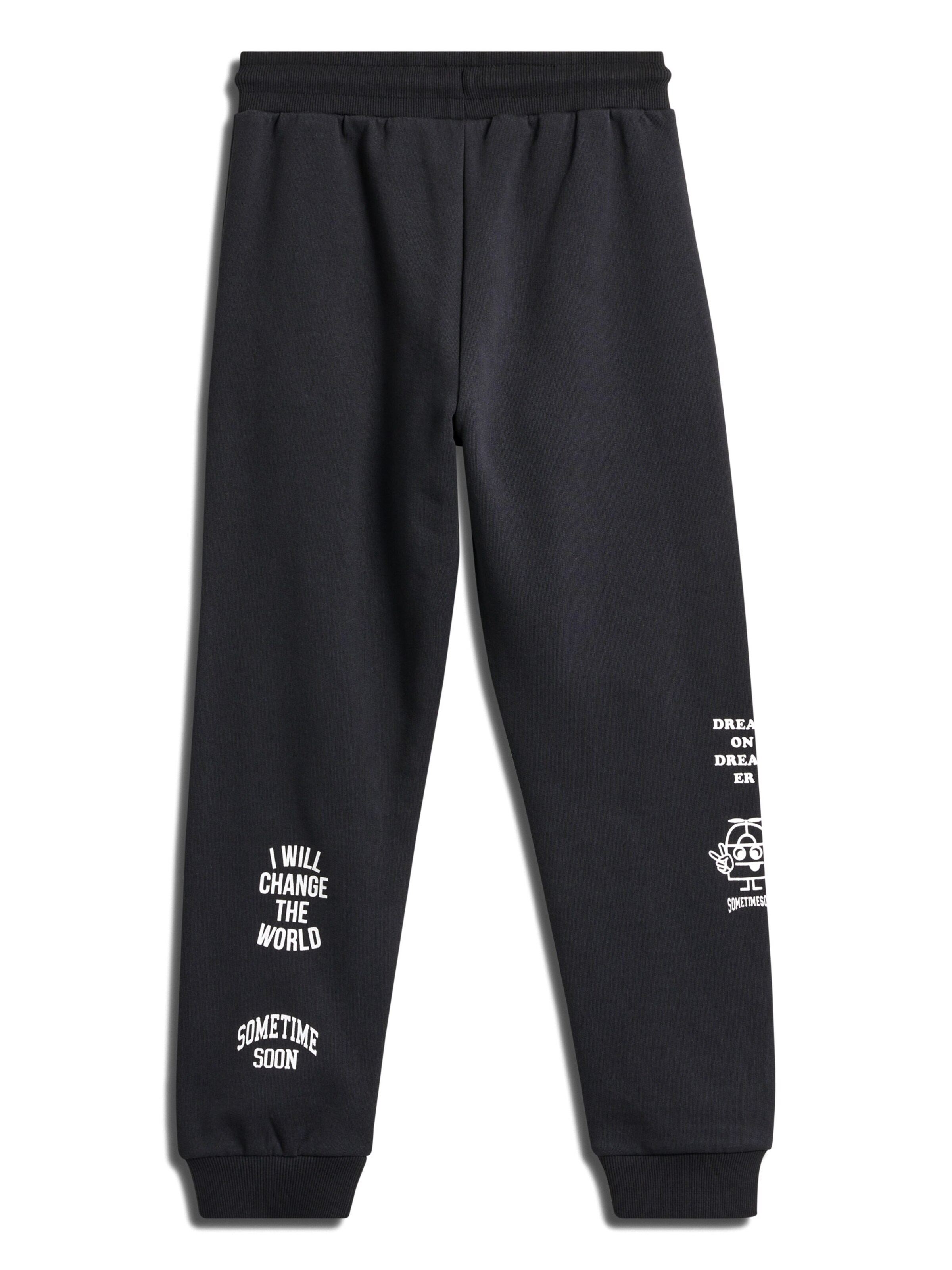 SOMETIME SOON Tapered Bukser i sort