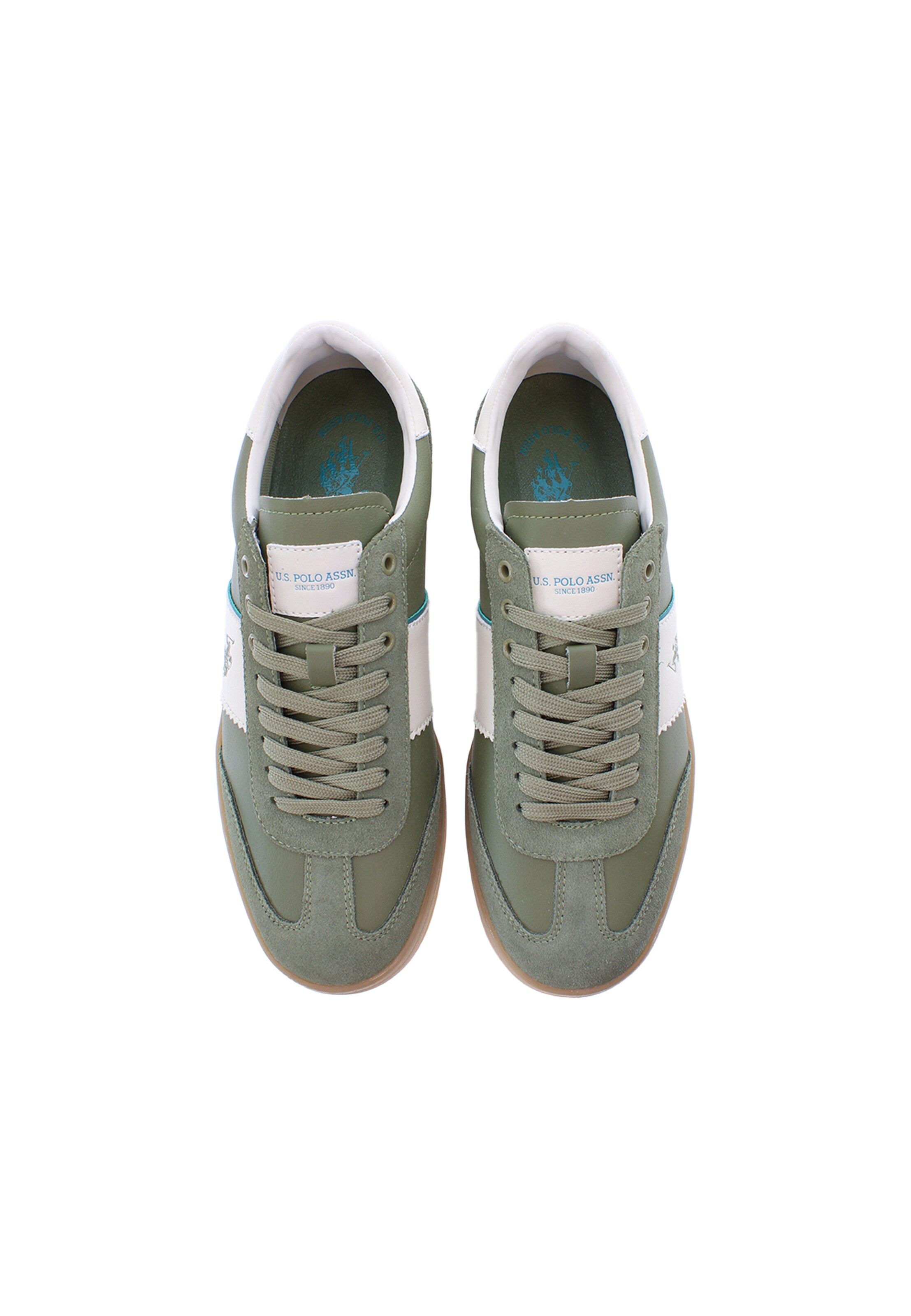 U.S. POLO ASSN. Sneakers laag 'Campy' in Groen