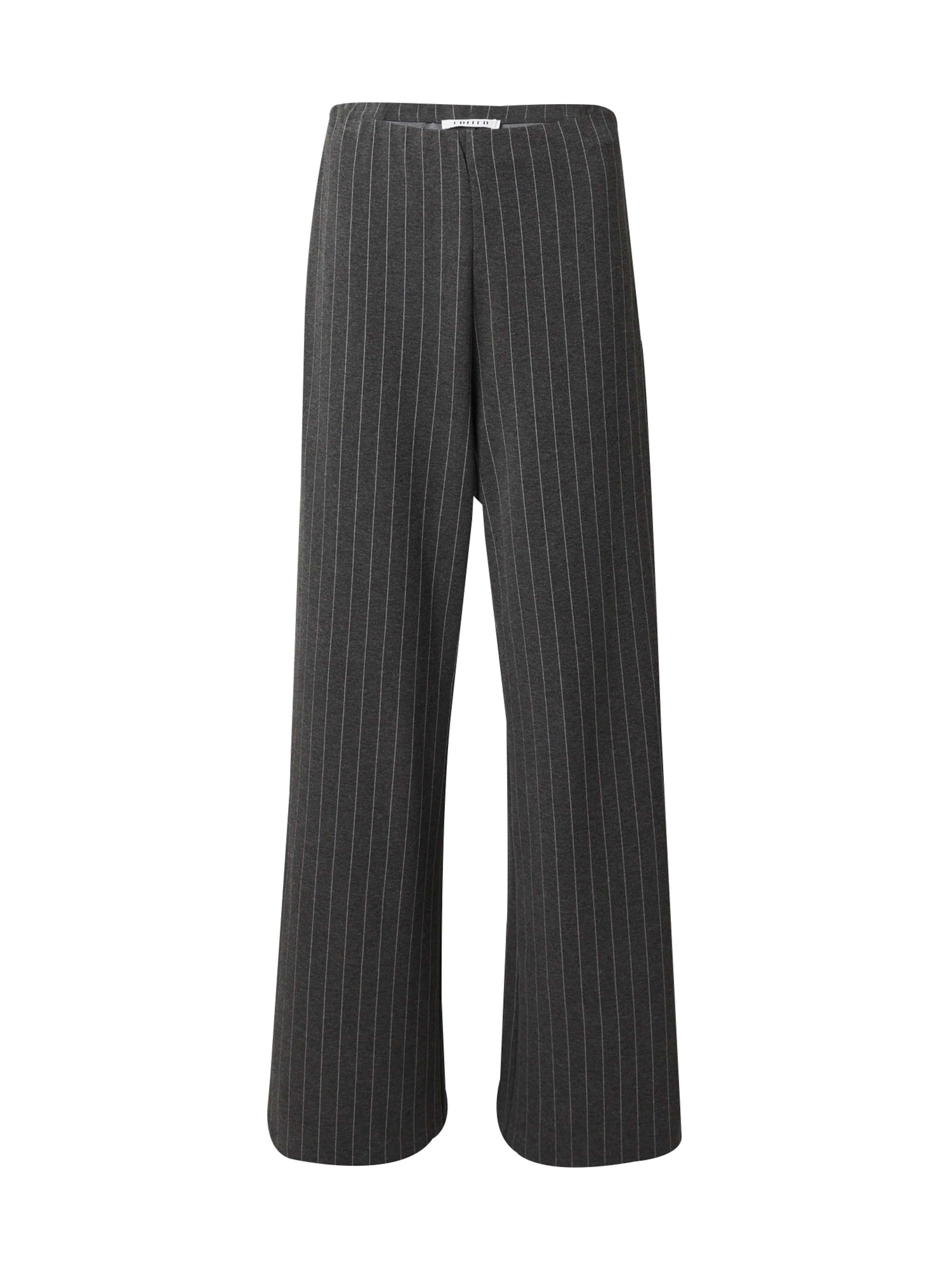EDITED - Pierna ancha Pantalón 'Kalinda' en gris: frente