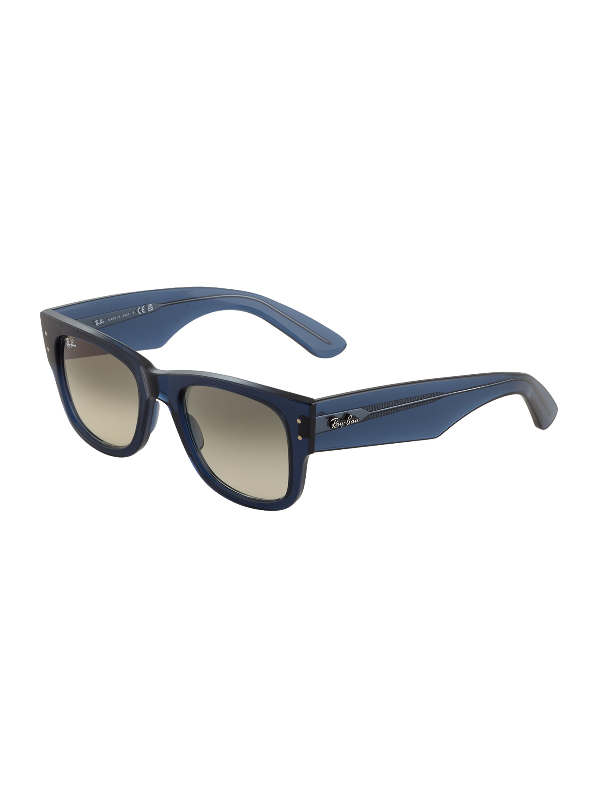 Ochelari de soare '0RB0840S' de la Ray-Ban pe albastru: față