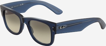 Ochelari de soare '0RB0840S' de la Ray-Ban pe albastru: față