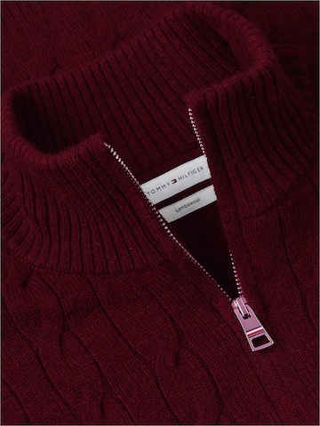 TOMMY HILFIGER Pullover in Rot