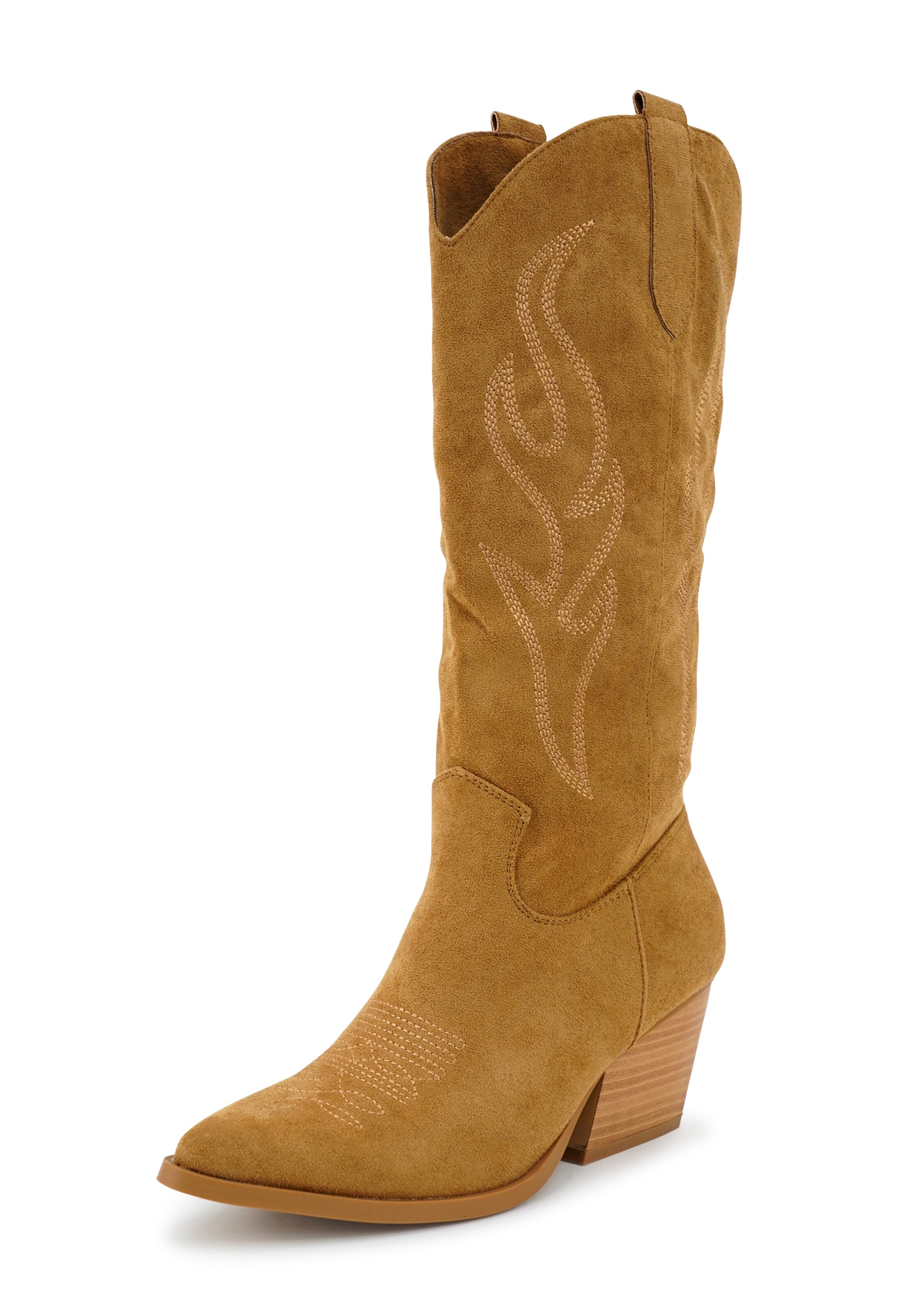 Findlay Cowboyboots 'DAKOTA' in Braun: Vorderseite