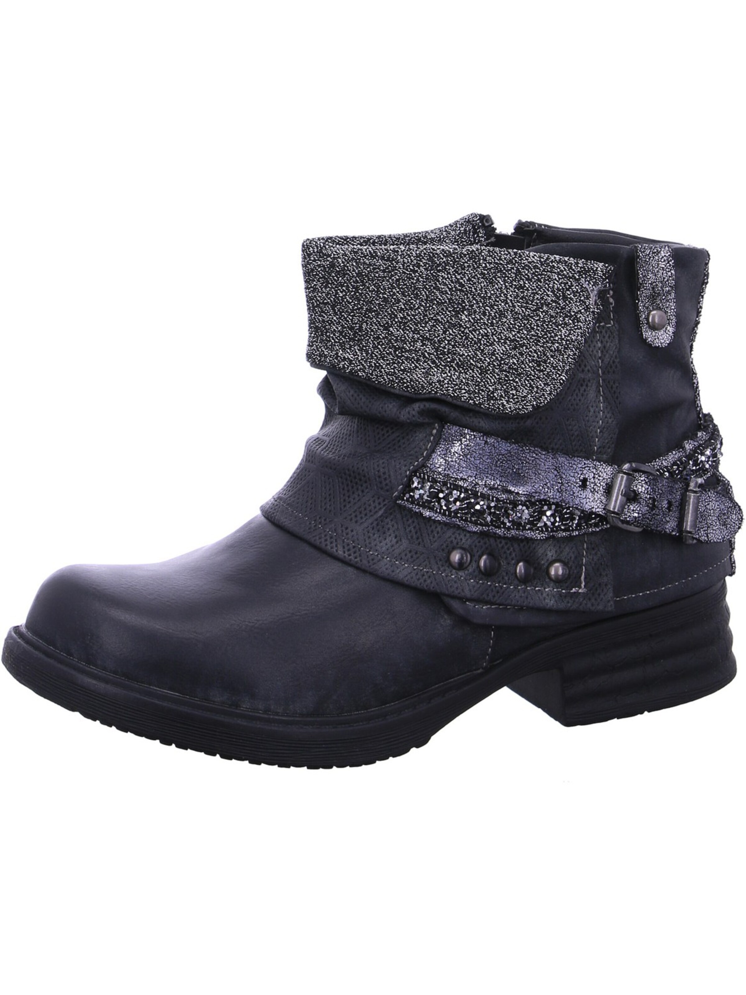 Laufsteg München Booties in Black: front