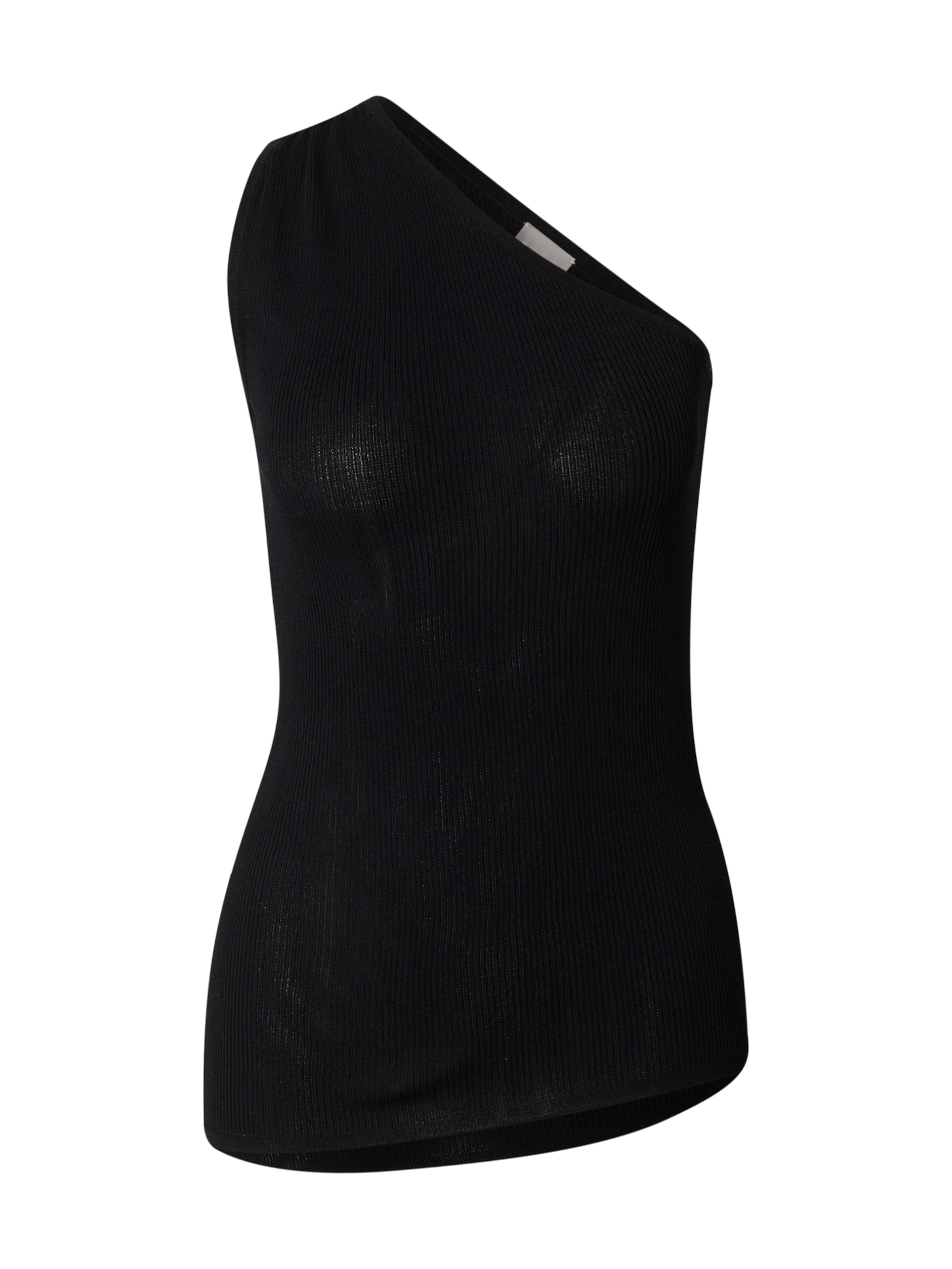 MM by Max Mara Knitted top 'RISORSA' in Black: front