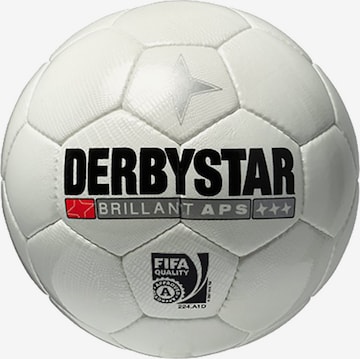 Balle DERBYSTAR en blanc : devant
