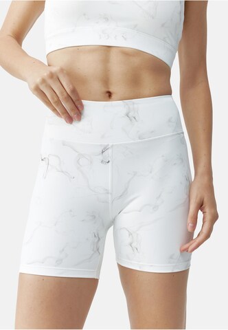 Born Living Yoga Skinny Hose 'Helio' in Beige: Vorderseite