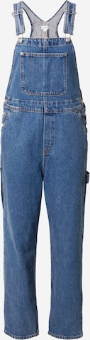 Loosefit Salopette en jean Monki en bleu : devant