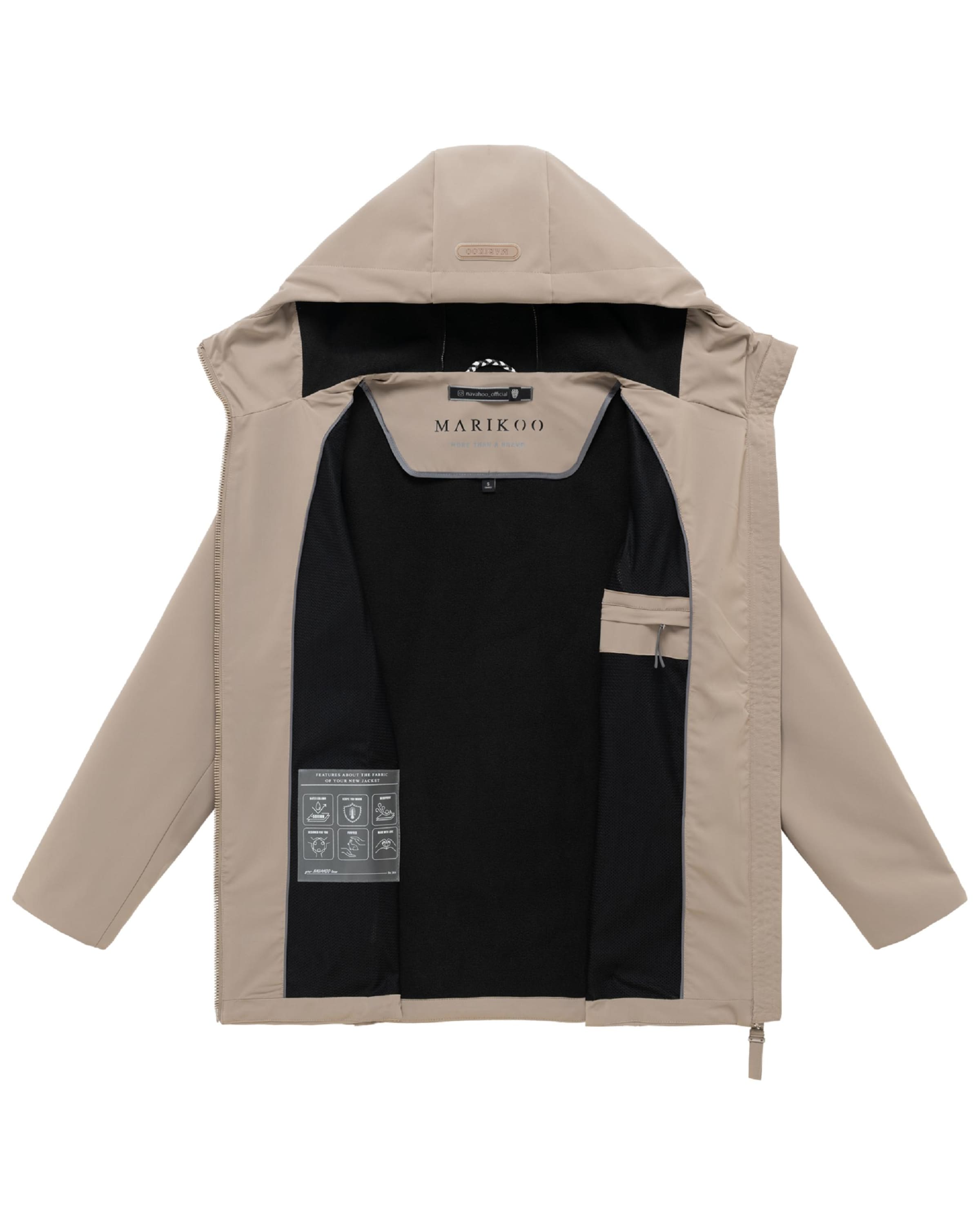 MARIKOO Funktionsjacke 'Minaa 16' in Grau