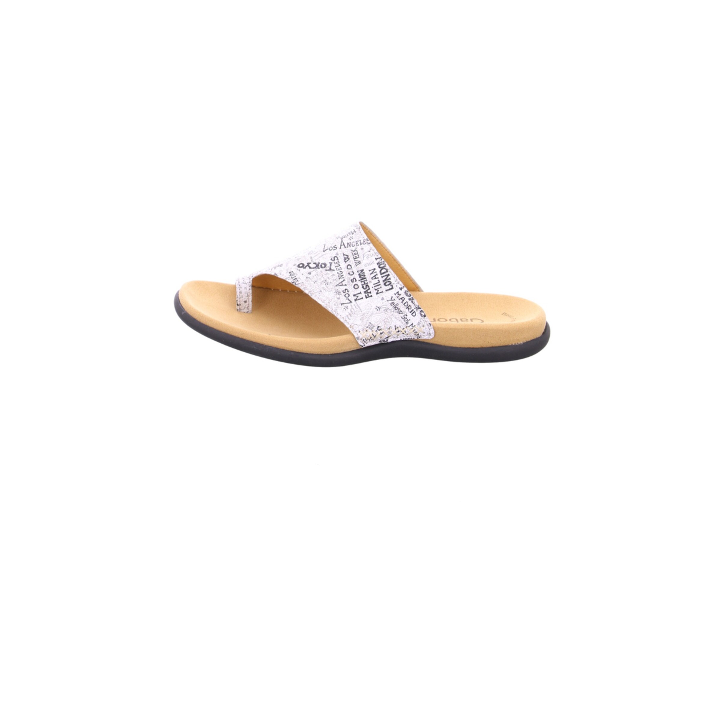 Frauen Sandalen GABOR Zehentrenner in Weiß - WB37961 Frauen Sandalen GABOR Zehentrenner in Weiß - WB37961