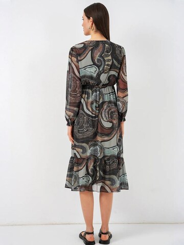 Bigdart Jurk 'Midi' in Groen