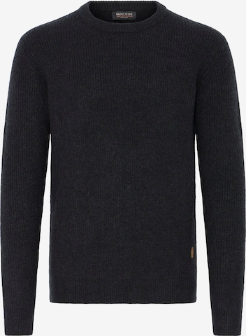 INDICODE JEANS Sweater ' IDBratram ' in Black: front