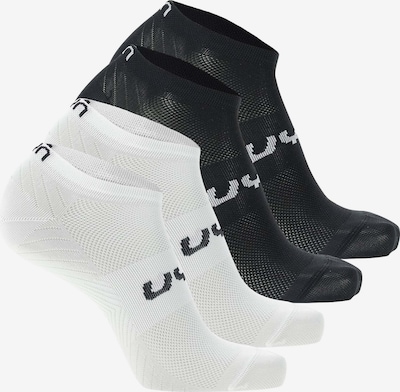 Uyn Sportsocken in schwarz / weiß, Produktansicht