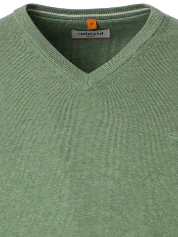 redmond Sweater 'Basic' in Green