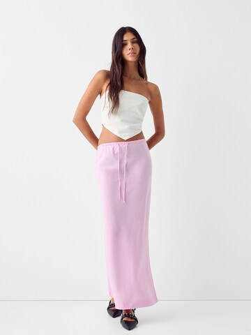 Bershka Sukně – pink