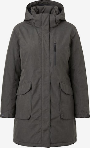 Ulla Popken Performance Jacket in Grey: front
