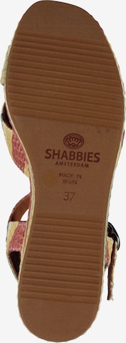 Sandales SHABBIES AMSTERDAM en mélange de couleurs