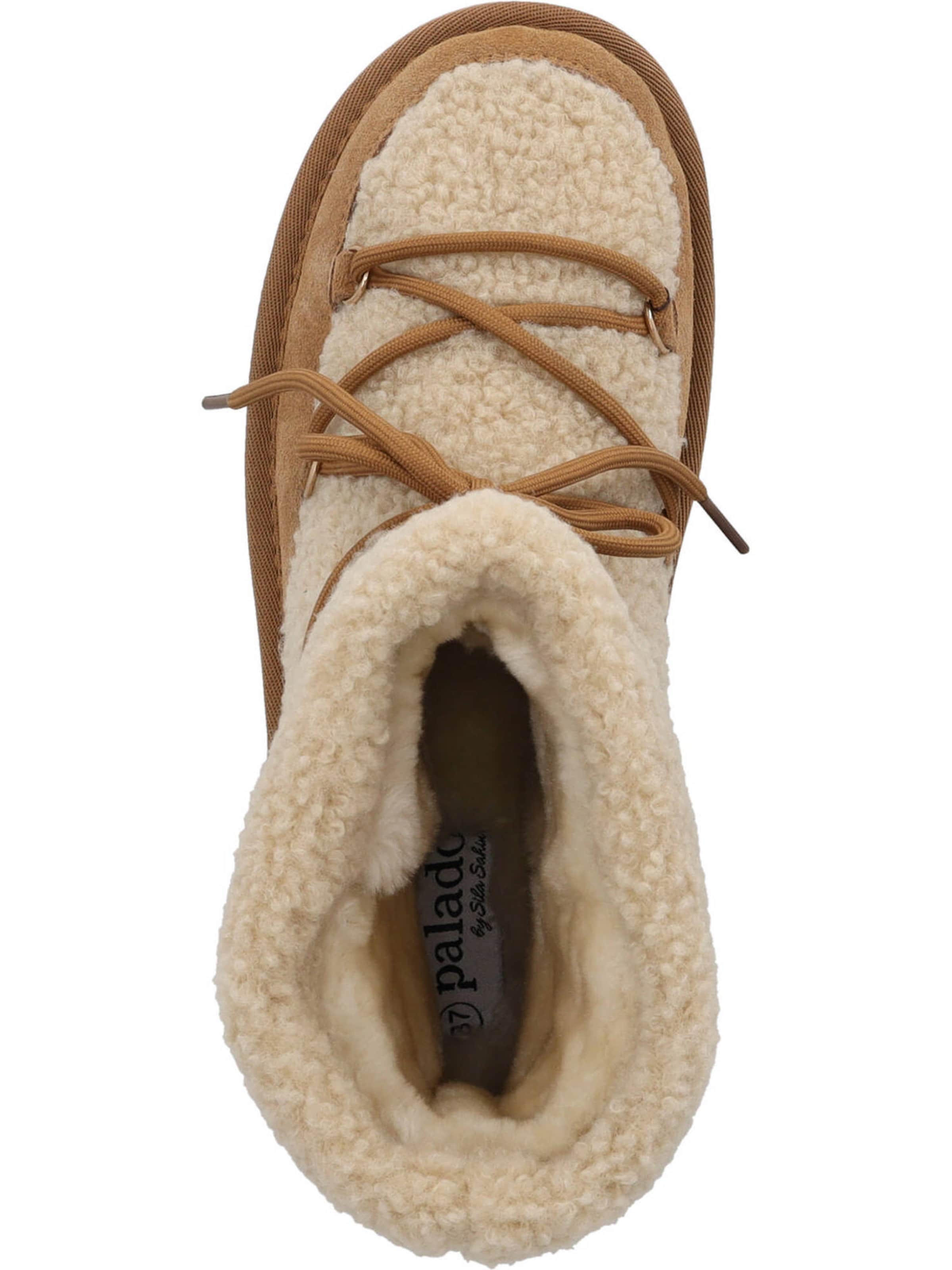 Palado by Sila Sahin Snowboots in Beige