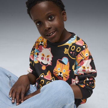 PUMA Sweatshirt 'Moody Cat' in Black